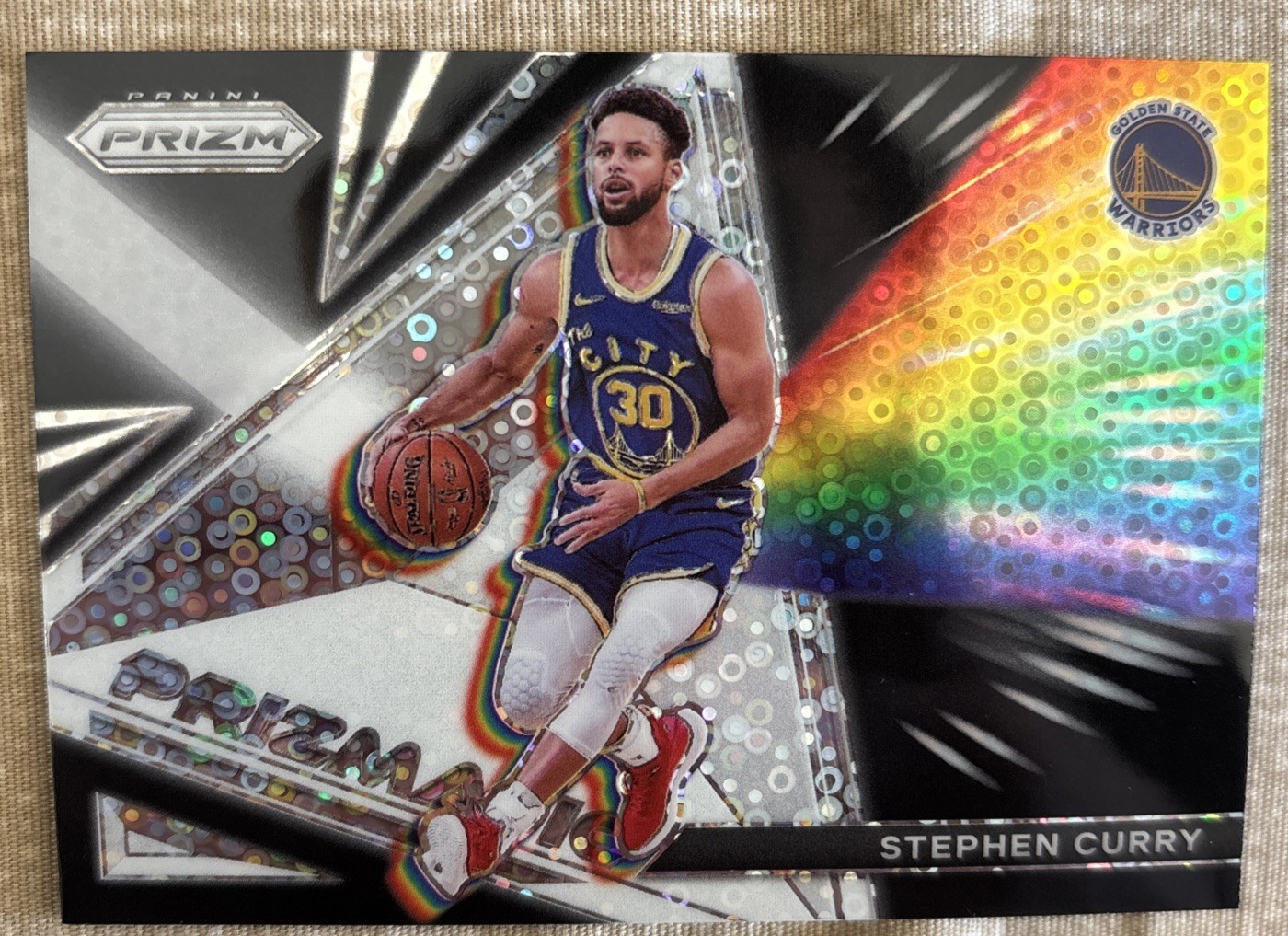 2021-22 Panini Prizm - Prizmatic Stephen Curry #26 Fast Break Prizm