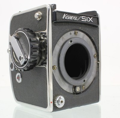 Kowa SIX Mittelformatkamera Gehäuse 6x6   Defekt   Ersatzteilspender  -66675
