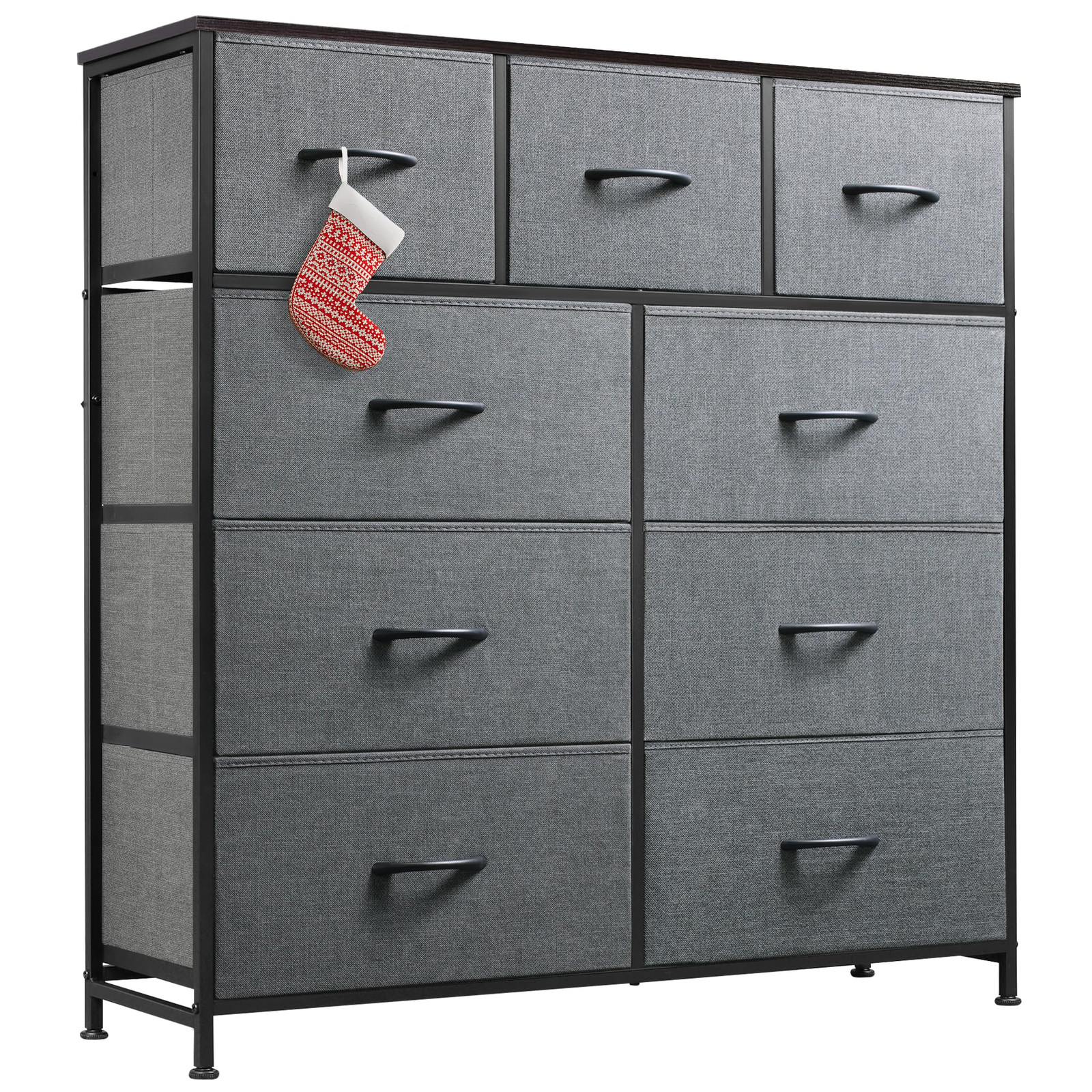 9-Drawer Dresser, Fabric Storage Tower for Bedroom, Hallway, Entryway, Closet...
