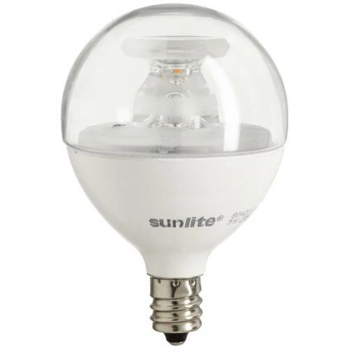 6Pack G16.5 LED Globe Bulb, Dimmable Candelabra, 5W(40W), 3000K, 350LM, E12 - Image 2 of 2