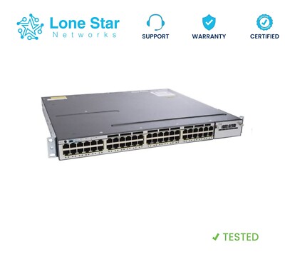 Switch Cisco Catalyst 3750-X 48 Porte - C3750X-48T-L Usato Testato