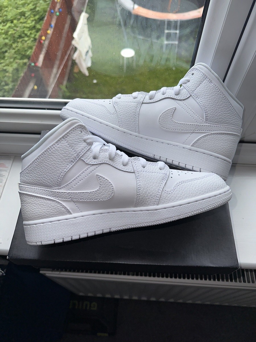 jordan 1 mid white size 6