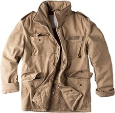 Surplus Raw Vintage Herren Paratrooper M65 Fieldjacket Giant Parka Winterjacke