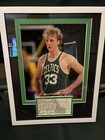 Larry Bird Authentic Signed Frame, Celtics — photo 1