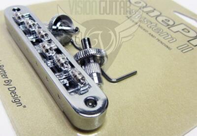 TonePros TP6R-C Chrome Nashville Tune-O-Matic Bridge With Roller Saddles