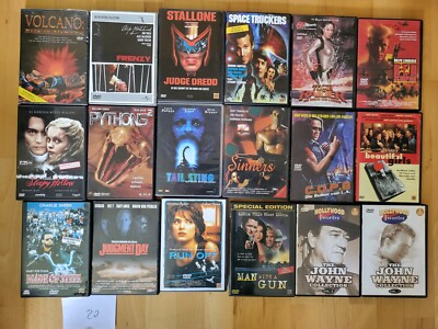 DVD-Sammlung Paket 18 Top-DVDs Alle Genre