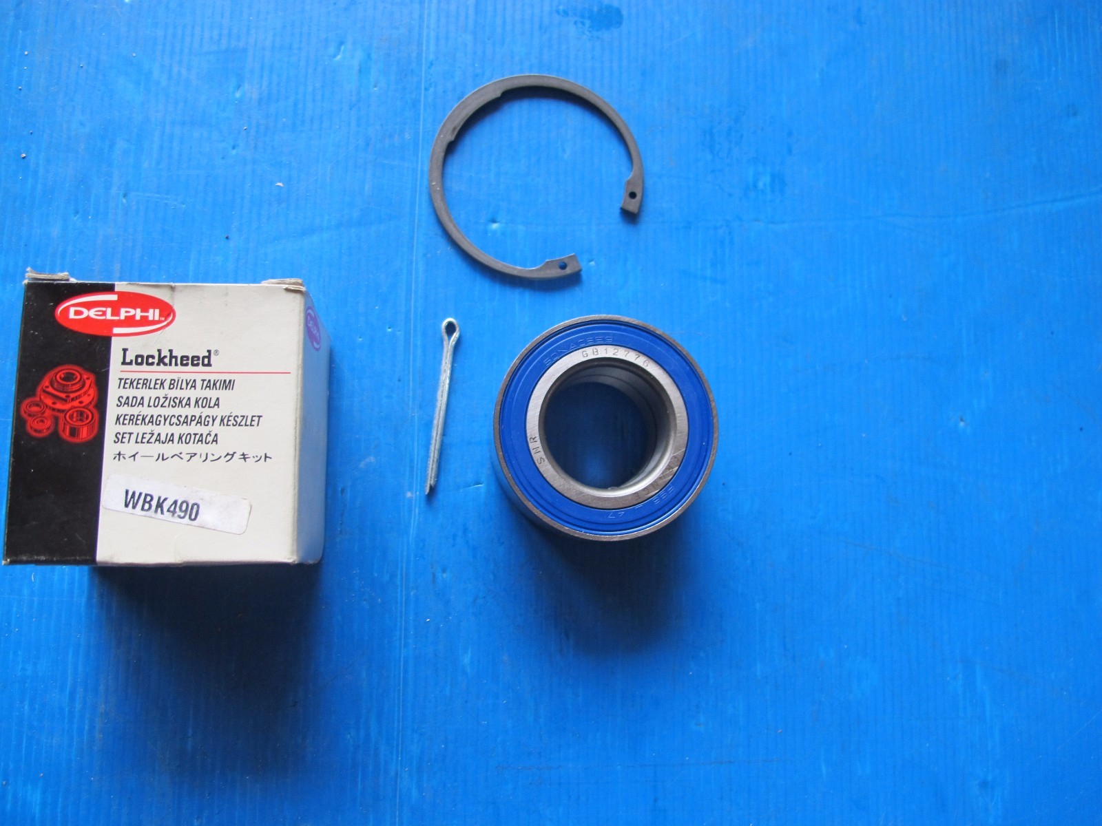 Roulement de roue avant Delphi Opel Calibra Ascona Combo - Kit moyeu de suspension