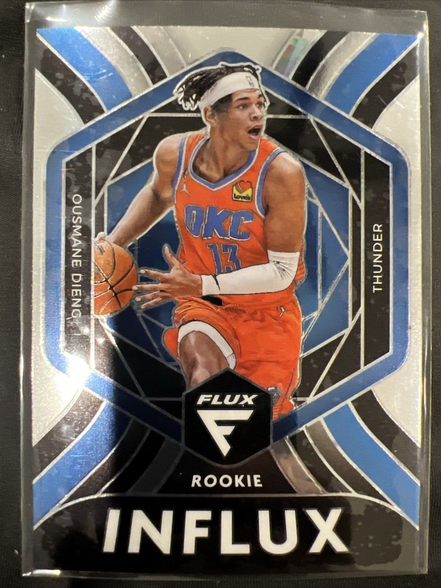 2022-23 Panini Flux NBA Basketball #18 Ousmane Dieng Influx Rookie