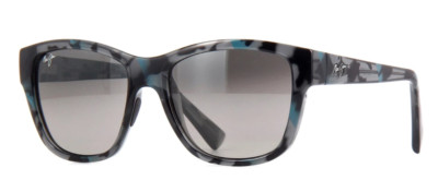 Maui Jim Hanapaa Polarized Sunglasses 538-03J Blue Black Tortoise/Gray Hanapa'a