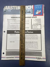 Chrysler Mastertech January 1993 release 1 Q&A Sheet Emissions Control Systems ￼