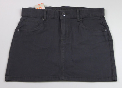 NWT Girl's FreshMade Joe Fresh Grey Denim Skirt Sz. 12 A20-39