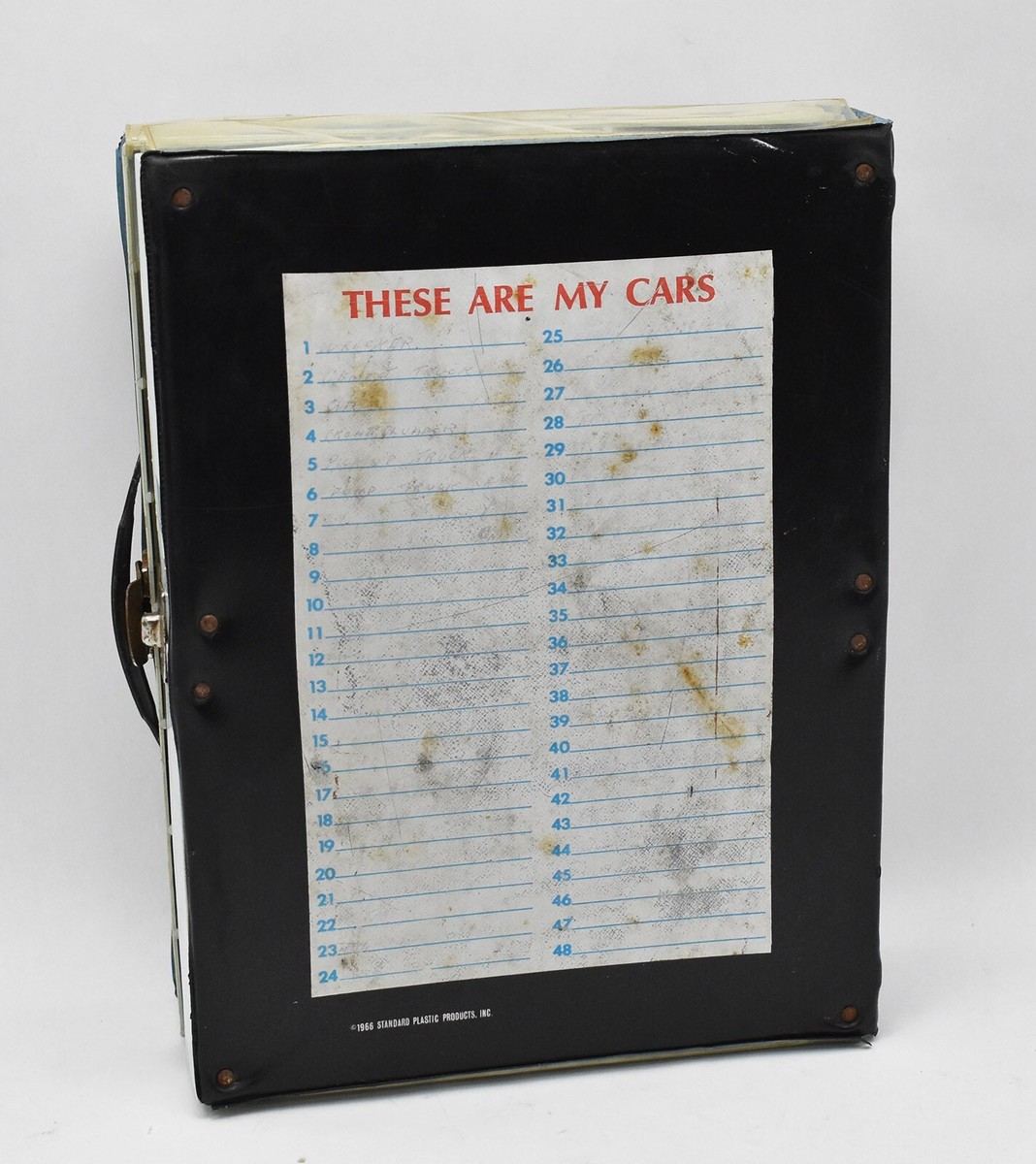 Miniature Car Collectors Vintage 48 Car Show Case Mattel 1966 | eBay