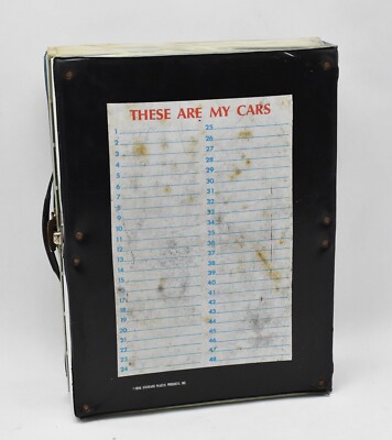 Miniature Car Collectors Vintage 48 Car Show Case Mattel 1966 | eBay