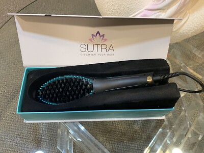 SUTRA BEAUTY IONIC HEAT BRUSH 2.0 HAIR STRAIGHTENING BRUSH 