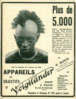 Reklame alte Voigtländer Kameras 1909 aus Zeitschrift