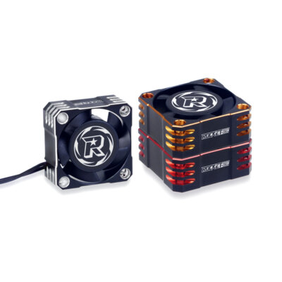 Rocket 25mm 32000RPM Metal Cooling Fan for 1/8 1/10 RC Brushless Motor Car