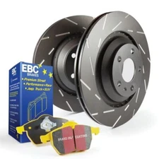 EBC S9KR1351 Rear Yellowstuff & USR Slotted Brake Kit for 08–14 Subaru Impreza