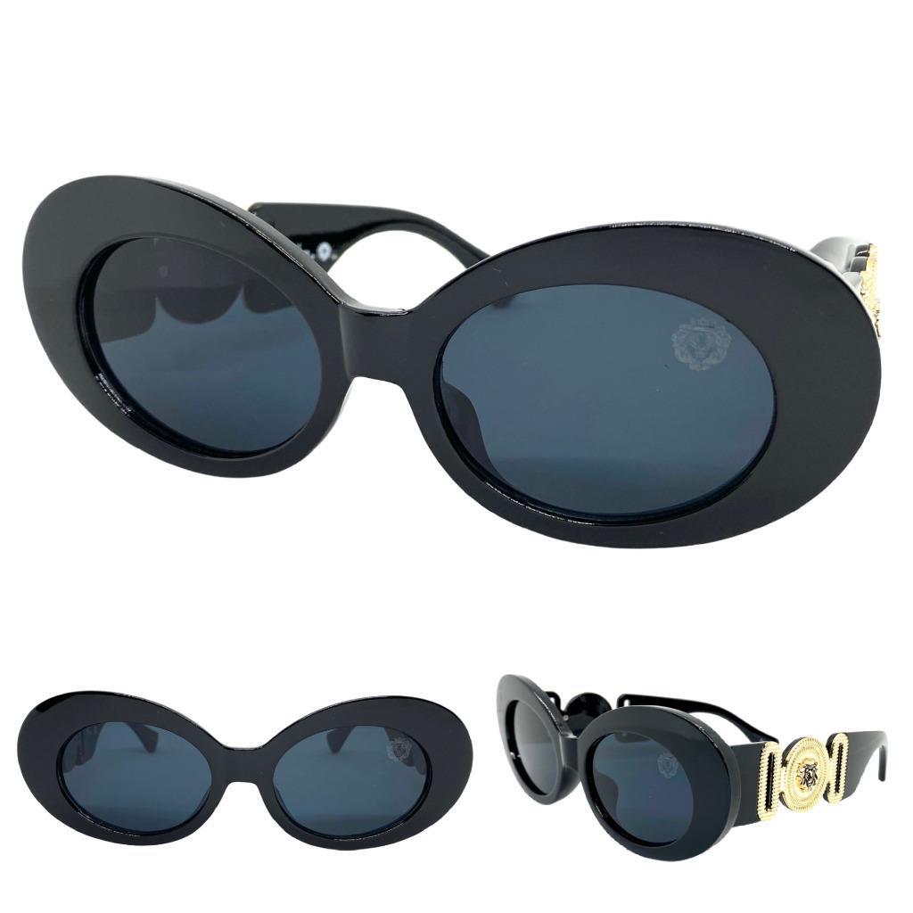 Retro Polarized Black Sunglasses UV400 Protection Oval Metal Frame Soft Case Amazon.com: livho Retro Polarized Sunglasses - UV400  main image 4