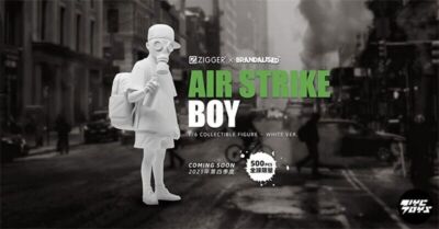 ZIGGER Banksy AIR STRIKE BOY Art Toy Limited Collectibles New Hot