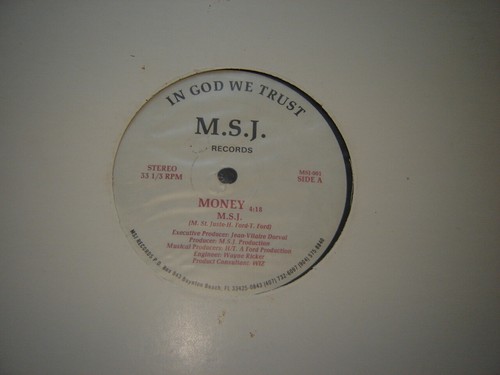 M.S.J. - Money 12 inch electro rap Miami bass 1988