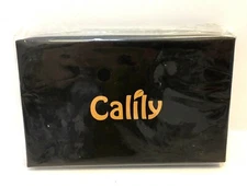 Calily Handcrafted Genuine Sandalwood Mustache Beard Comb with Case in Gift Box