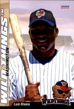 2011 Washington Wild Things Choice #19 Luis Rivera Puerto Rico PR Baseball Card