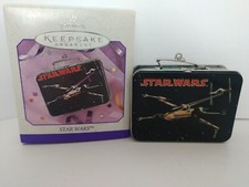 Hallmark Keepsake Star Trek 1998 Pressed Tin "Lunch Box" Ornament