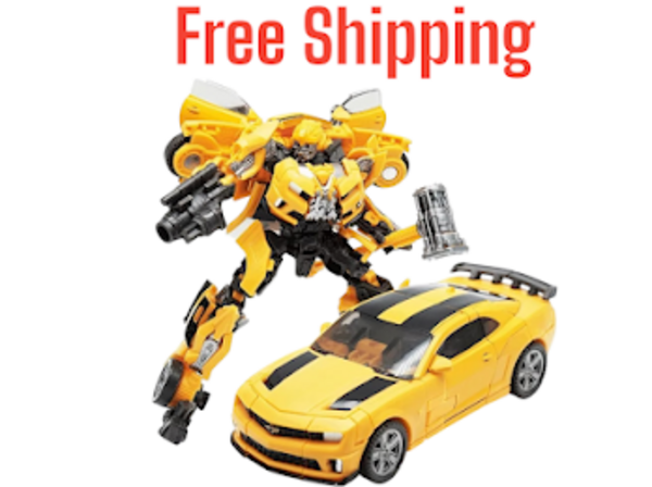 Hot Bumblebee Autobot Knight Deluxe Transforming Robot Toy Gift for Kids