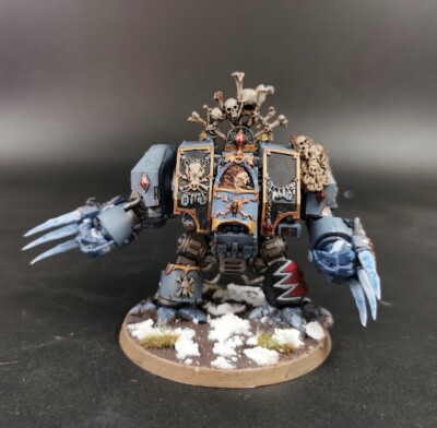 Warhammer 40k Murderfang Dreadnought pro painted Ready To Ship Space Wolves