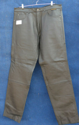 Lederjeans Hose Jeans Pants Lagerverkauf Altbestand MQP 840524