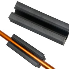 Golf Club Clamp Repair Reshaft Clubs Vice Tool Rubber Block Cue Shaft Clamp US