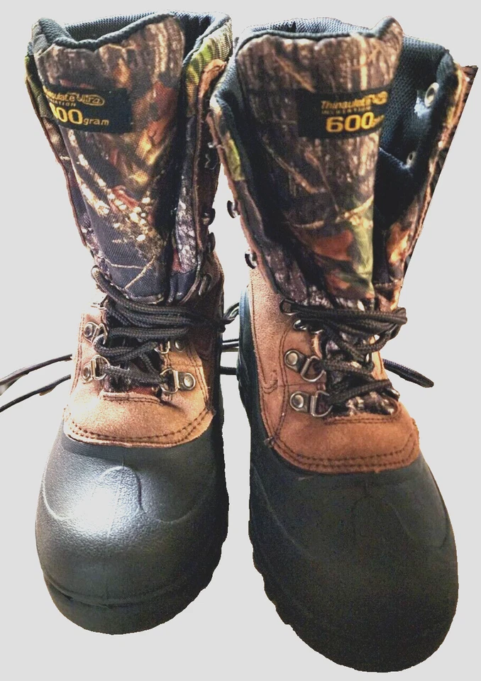Bushmaster Unisex Thinsulate Ultra Camo Boots Hunting M6 Leather Upper W7.5 - Image 2 of 4