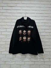 Vintage Rammstein Facec 90s Band Hoodie XL
