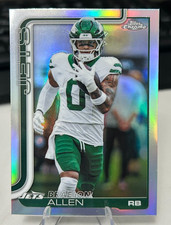 2025 Topps Chrome Football- Braelon Allen Refractor #240 Jets