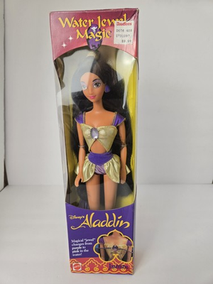 #ad #ad Disney’s Aladdin Water Jewel Magic Jasmine Mattel #11272 NIB 1993 Free Ship $28.99