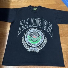 VINTAGE NFL LOS ANGELES RAIDERS TEE SHIRT 1990S L MADE IN USA