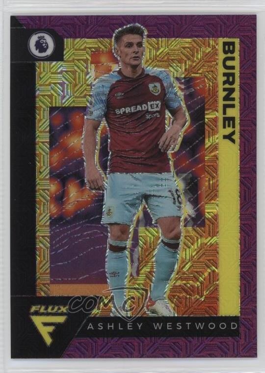 2021 Chronicles Base Premier League Flux Purple Mojo Prizm Ashley Westwood 1e7
