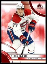 KIRBY DACH 2023-24 SP AUTHENTIC LIMITED RED MONTREAL CANADIENS #65