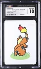 2025 POKEMON TARUKA CHARMANDER PICTURE CARD CGC 10 GEM MINT