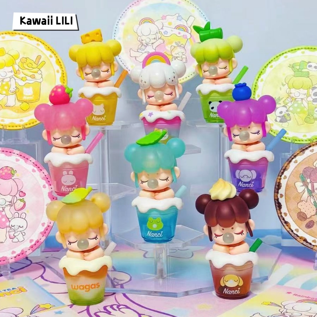 Rolife Baby Nanci Milk Tea Series Confirmed Blind Box Figure Art