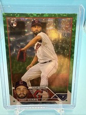 Cody Morris 2023 Topps Green Foil Cleveland Guardians #/499 Rookie #507