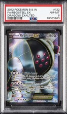 2012 POKEMON B&W DRAGONS EXALTED #122 FULL ART/REGISTEEL EX PSA 8 on eBay
