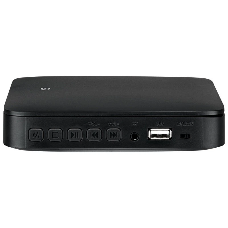 Mini reproductor de DVD HD 1080p con puerto USB HDMI remoto altavoces integrados sistema NTSC Foto 4 de 4