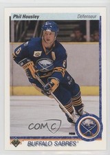 1990-91 Upper Deck French Phil Housley #22 HOF 0u9o