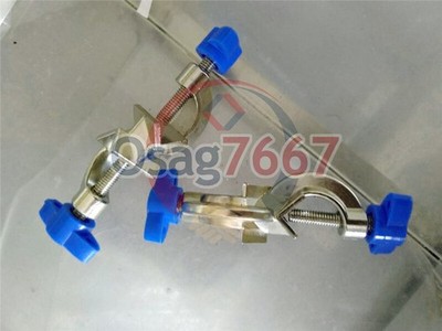 4Pcs Lab Stands Clamps Holder Laboratory Metal   Supports #qm