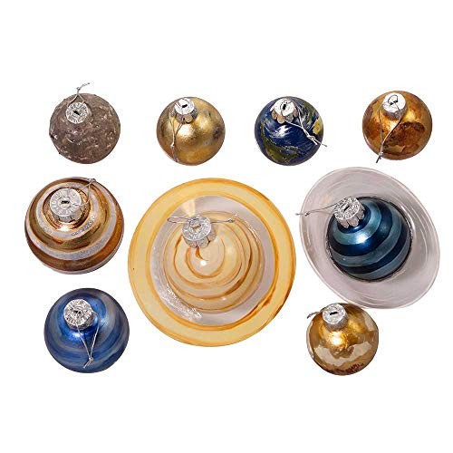 Kurt S. Adler - Ornamento a sfera in vetro, 80 mm, colore