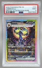 3509 Umbreon ex 2025 Pokemon Prismatic Evolutions #161/131 SIR PSA 9