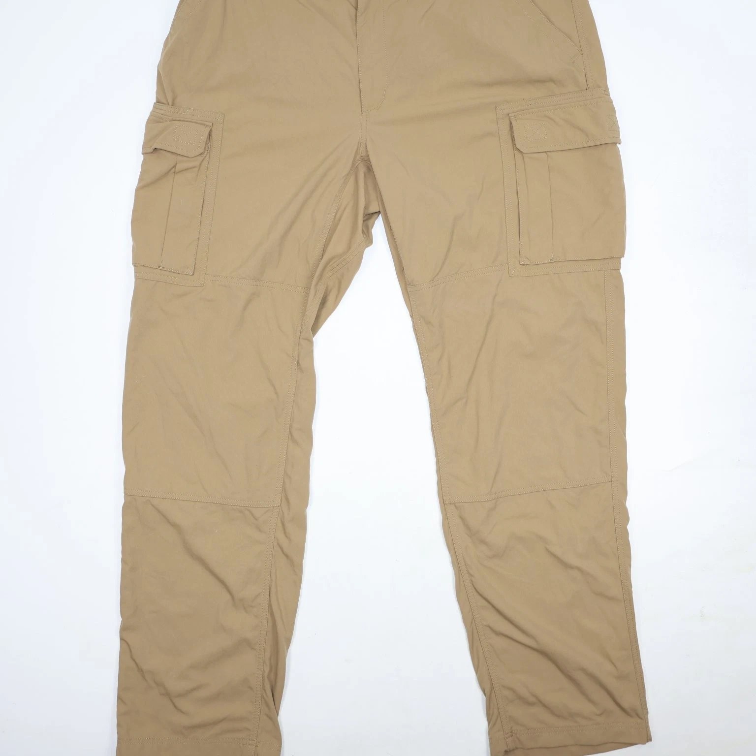 Duluth Trading Co Pants Men's Khaki 2XLx36 Nylon Cargo Utility