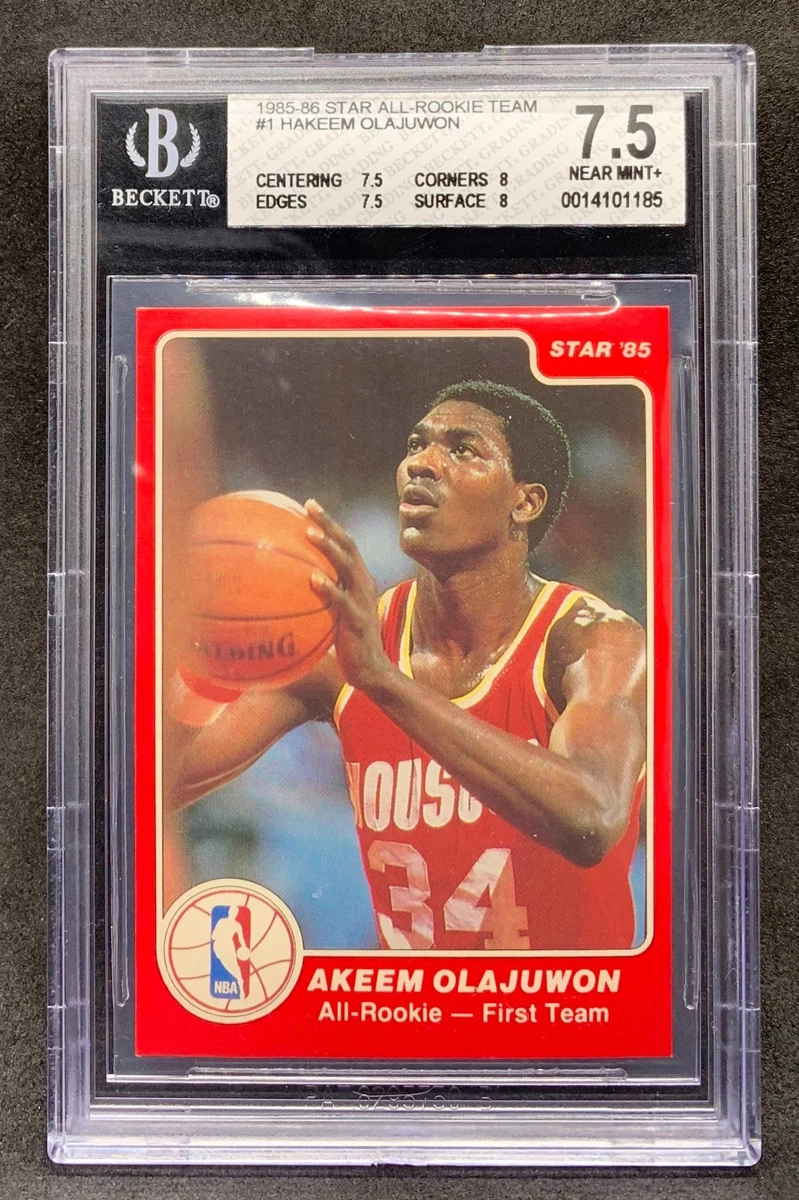 Hakeem Olajuwon Basketball Sports Trading Cards & Accessories