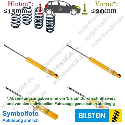 Bilstein B6-Pro-Kit Fahrwerk 20mm & 15mm für Audi A4 Avant 8K5, Bj. 2008-2015